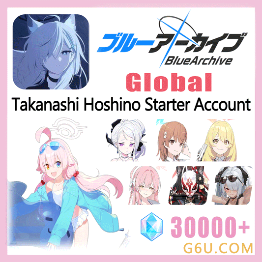 Blue Archive Takanashi Hoshino Starter Account（Global）