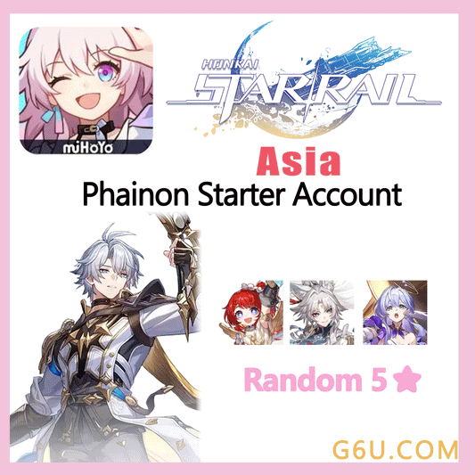 Honkai: Star Rail Phainon Starter Account ( Asia )