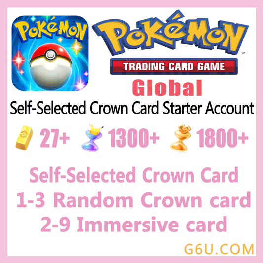 Pokémon TCG PocketSelf-Selected Crown Card Starter Account ( Global )