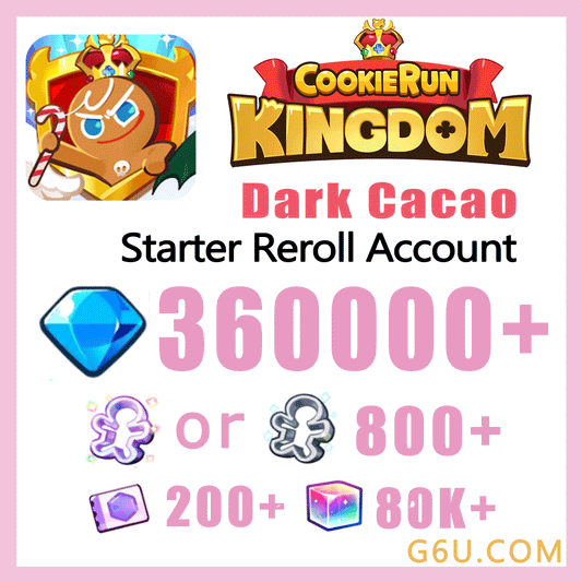 Cookie Run: Kingdom Starter Account ( Dark Cacao )