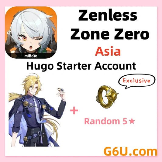 Zenless Zone Zero Hugo Starter Account ( Asia )