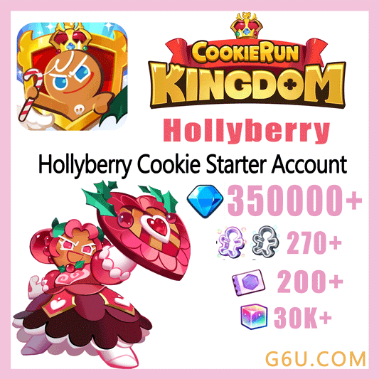 Cookie Run: Kingdom Hollyberry Cookie Starter Account (Hollyberry)