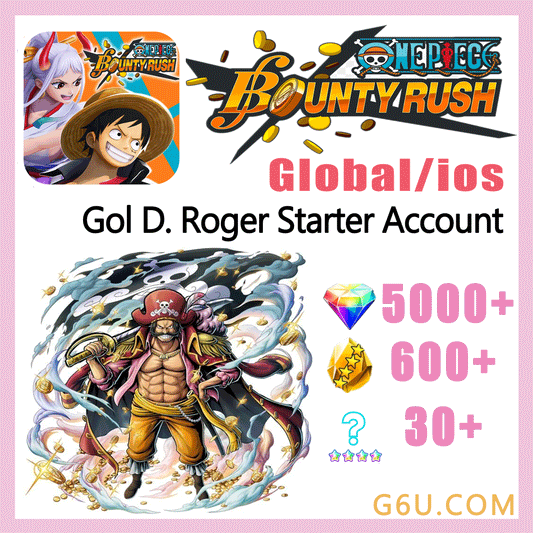 ONE PIECE Bounty Rush Gol D. Roger Starter Account ( Global | iOS )