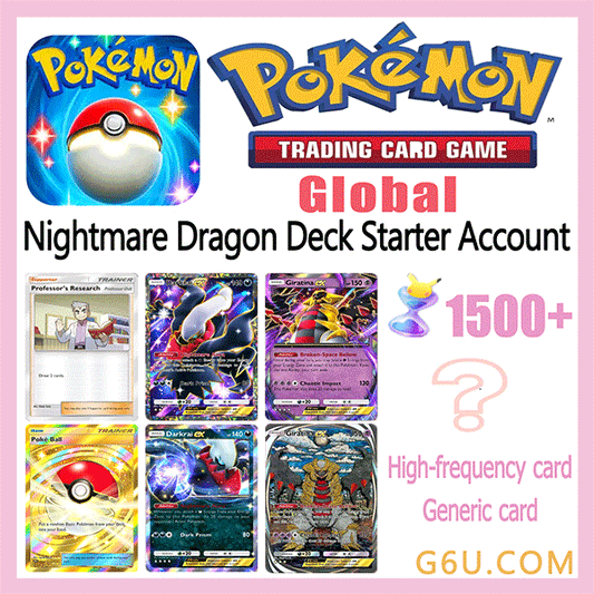 Pokémon TCG Pocket Nightmare Dragon Deck Starter Account ( Global )