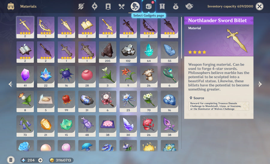 Genshin lmpact Full Destiny Seat Skirk Premium Account(America)