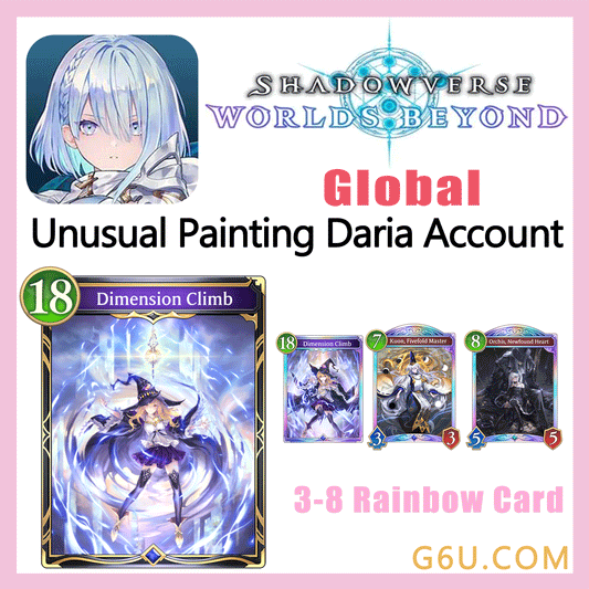 Shadowverse:Worlds Beyond Unusual Painting Daria Starter Account(Global)