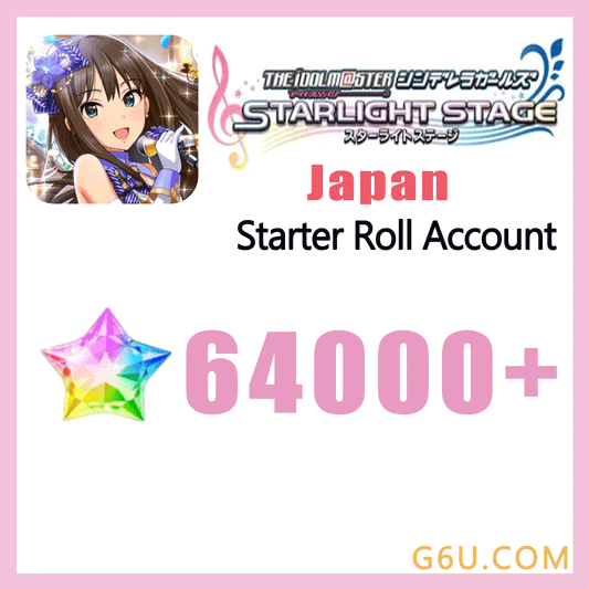 Idolmaster Cinderella Girls Starlight Stage iDOLM@STER Starter Reroll Account （Japan）