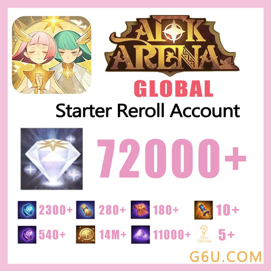 AFK Arena Diamonds Starter Account (Global)