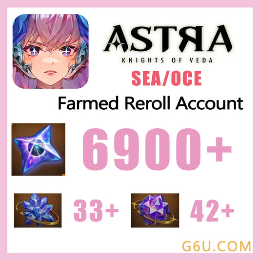 ASTRA: Knights of Veda Reroll Account (SEA/OCE)