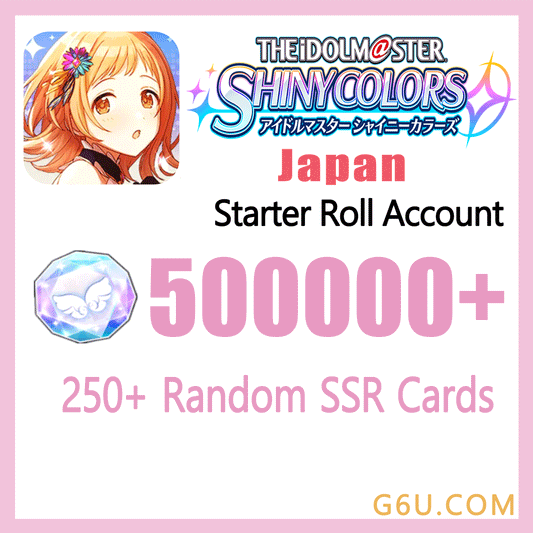 Idolmaster Shiny Colors Shanimasu Shinymas iDOLM@STER Reroll Starter Account (Japan)