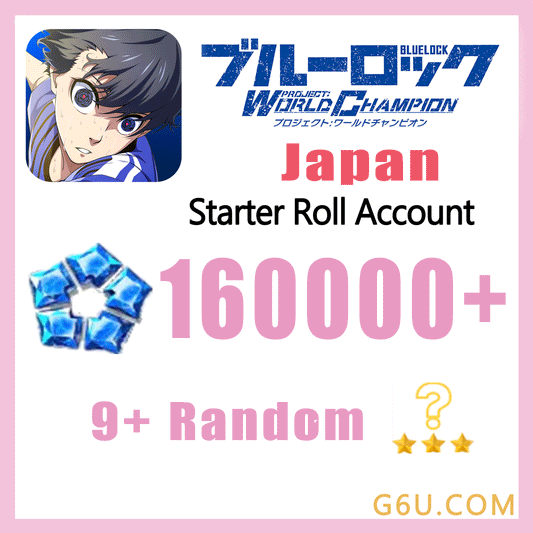 BLUE LOCK Project: World Champion Starter Reroll Account (Japan)