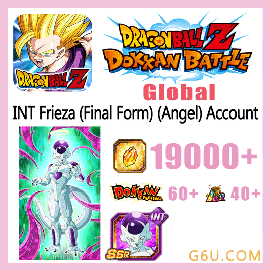 DRAGON BALL Z DOKKAN BATTLE INT Frieza (Final Form) (Angel) Farmed Starter Account ( Global )