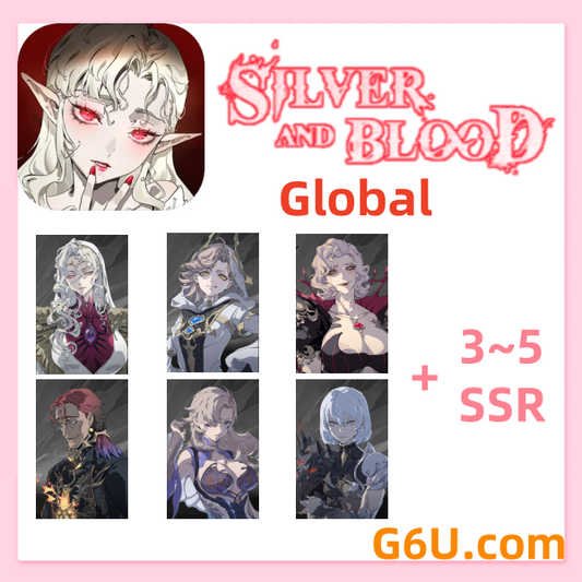 Silver and Blood Reroll Starter Account Account