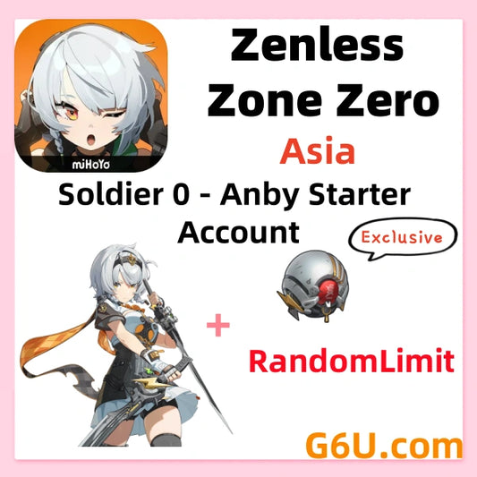 Zenless Zone Zero Soldier 0 - Anby Starter Account ( Asia )