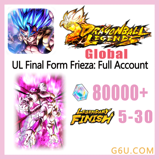DRAGON BALL LEGENDS UL Final Form Frieza: Full Power Farmed Starter Account ( Global )