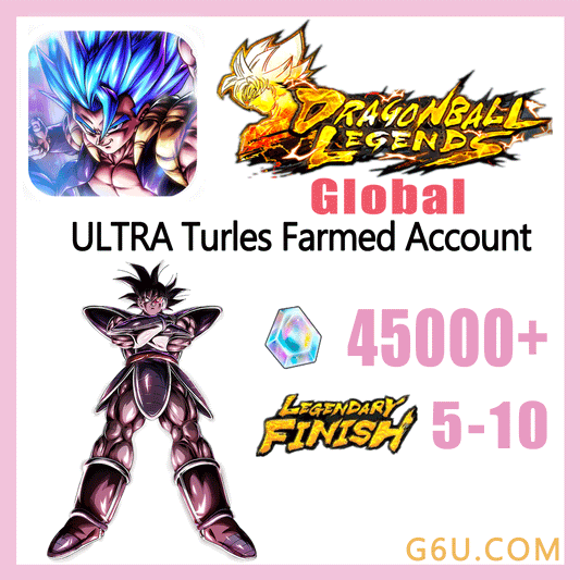DRAGON BALL LEGENDS ULTRA Turles Farmed Starter Account ( Global)