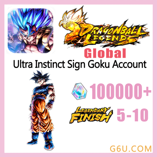 DRAGON BALL LEGENDS Ultra Instinct -Sign- Goku Farmed Starter Account (Global)