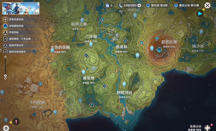 Genshin Impact 40 Gold Premium Account (Asia)