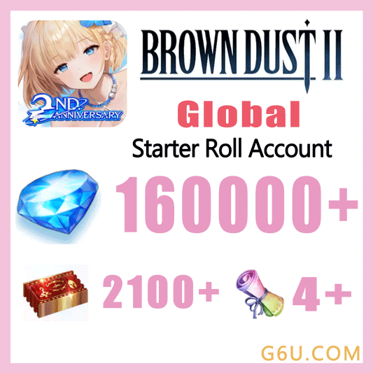 Brown Dust 2 Starter Reroll Account（Global）