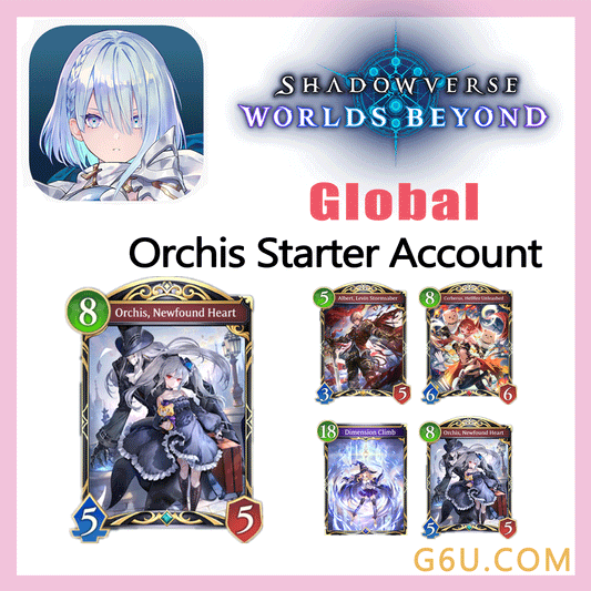 Shadowverse:Worlds Beyond Different Painting [Orchis+Self-service] Starter Account(Global)