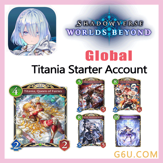 Shadowverse:Worlds Beyond Different Painting [Titania+Self-service] Starter Account(Global)