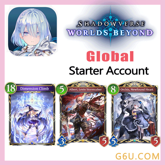 Shadowverse:Worlds Beyond Different Painting [Daria + Albert + Orchis ] Starter Account(Global)