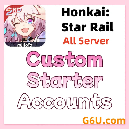 Honkai: Star Rail Custom Selective Starter Accounts