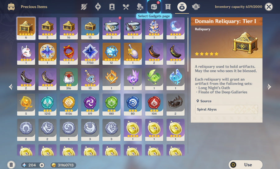 Genshin lmpact Full Destiny Seat Skirk Premium Account(America)