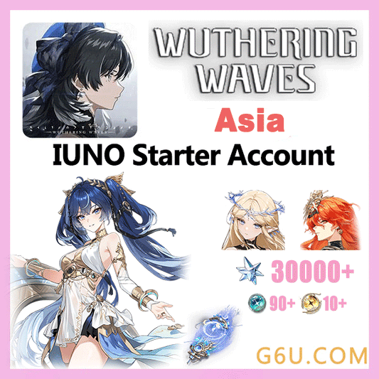 Wuthering Waves IUNO Starter Account ( Asia )