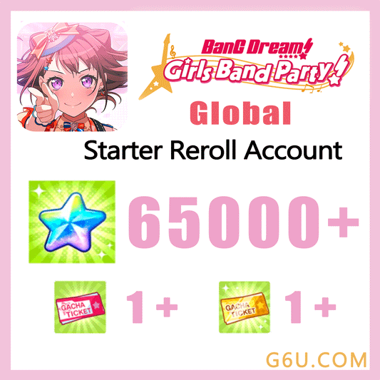 BanG Dream Girls Band Party Bandori Starter Reroll Account (Global)
