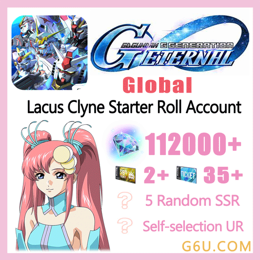SD Gundam Generation ETERNAL Lacus Clyne Starter Roll Account（Global）