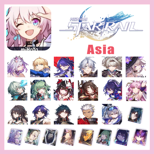 Honkai: Star Rail 2 C2 Characters Premium Account(Asia)
