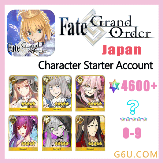 FGO Fate/Grand Order Starter Account ( Japan )