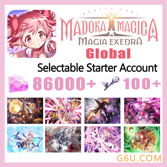 Puella Magi Madoka Magica Magia Exedra Selectable Starter Account ( Global )
