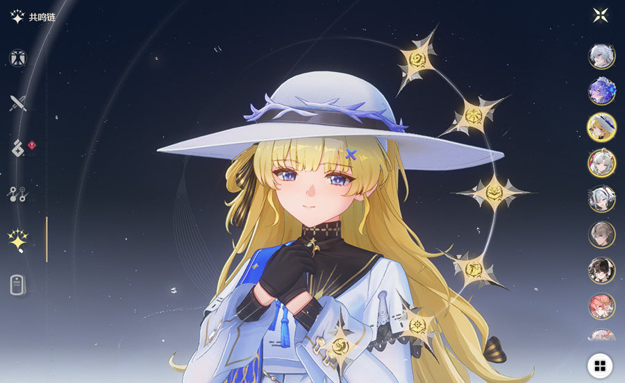 Wuthering Waves 10 Full Destiny Seat Characters Premium Account (Asia)
