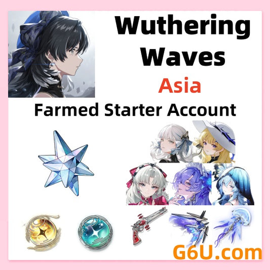 Wuthering Waves Farmed Starter Account ( Asia )