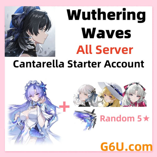 Wuthering Waves Cantarella Starter Account ( All Server )