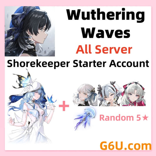 Wuthering Waves Shorekeeper Starter Account ( All Server )